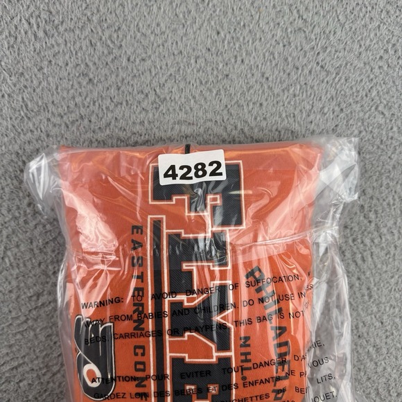 Philadelphia Flyers Pullover Sweatshirt XL Spell Out Graphic Hockey Mens Vtg NHL - Picture 9 of 9